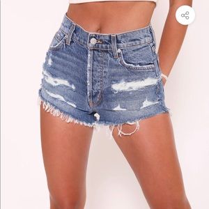 Revice Denim / Malibu cut offs / Blue Lagoon